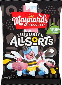 Maynards Bassetts Liquorice Allsorts 190g